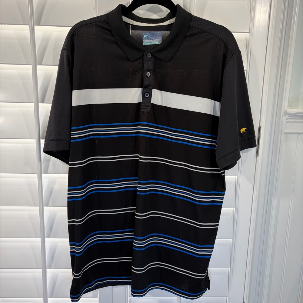 Jack Nicklaus StayDri Short Sleeve Polo Golden Bear